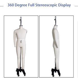 Maniquí de tela ajustable para exhibición de productos de fábrica, para trajes de <span class=keywords><strong>hombre</strong></span>, para costura y confección - Product Image 4