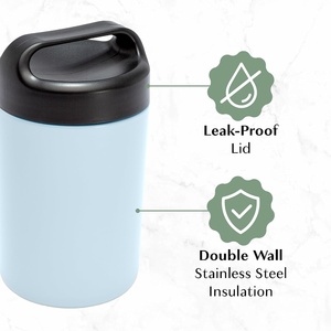 Multi Use Portable <b>Insulated</b> <b>Lunch</b> <b>Box</b> Stainless Steel Food Containers for Car Office Home Wholesale Custom Logo - Product Image 4