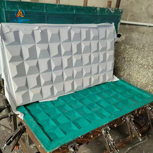 Ngoài trời 3D Faux xếp chồng lên nhau gạch PU đá tường Bảng điều khiển nền trang trí khuôn PU nấm đá tường Bảng điều khiển khuôn - Product Image 4