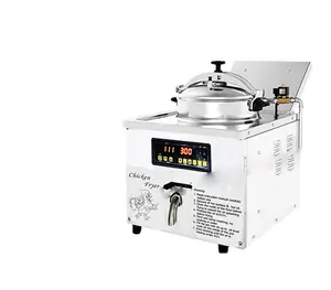 Cnix marca Mdxz-16 máquina elétrica de mesa para frango frito fritadeira automática a gás com preço barato