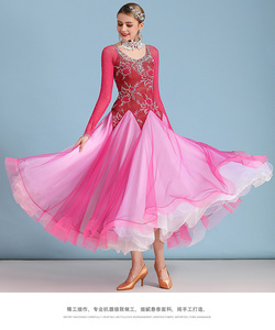 Vestido de Baile Latino OCTMY826 <span class=keywords><strong>para</strong></span> Niñas, Vestido de <span class=keywords><strong>Tango</strong></span> y Baile de Salón, Traje de Competición, Ropa de Práctica - Product Image 5