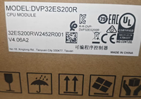 Delta Original DVP32ES200R PLC Controlador programable para control industrial Nueva condición con interfaz de comunicación RS485