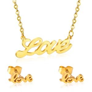 Conjunto de Joyería de Moda para Mujer, Collar y Aretes de Perlas Minimalistas con Cruz, Corazón y Mariposa en Acero Inoxidable con Baño de Oro de 18K, Ideal para Regalo - Product Image 6