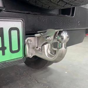 Gancho de Remolque de Acero Inoxidable <span class=keywords><strong>Maika</strong></span> para Tank 300 SUV, Color Plateado, Capacidad de 40 lb, para Mayor Visibilidad y Seguridad, Modificación/Actualización 2020 - Product Image 1
