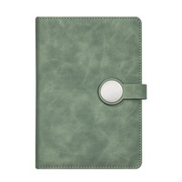 Coffret Cadeau Carnet de Notes A5 Personnalisé en Cuir Souple Épais pour Bureau, Journal avec Impression de LOGO Optionnelle, Style Chinois Élégant