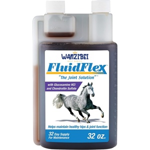 Custom LOGO Fluidflex <strong>Glucosamine</strong> HCl Liquid Joint Supplement <strong>for</strong> <strong>Horses</strong> Helps Maintain Healthy Hip Function 32 Ounces 32 Day - Product Image 1