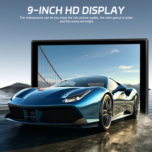 Podofo không dây Carplay di động đài phát thanh xe 9 "Carplay Màn hình Dash Cam DVR Máy ảnh Android tự động điều khiển bằng giọng nói BT bán buôn OEM ODM - Product Image 4