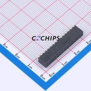 SQT-115-01-L-D Pin Socket Through hole Component (THT),P=2mm Connector 2mm 2mm Through Hole Double Row - Product Image 1