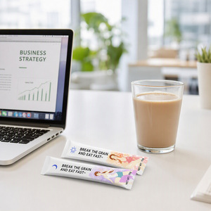 Polvo de Reemplazo de Comida Nutricional Personalizado, Alto en Fibra, para Pérdida de Peso en Adultos, Fuerte Saciedad, Ayuno Intermitente - Product Image 4