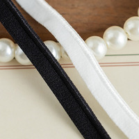 Bande élastique textile en spandex brillante pour la confection de vêtements, sous-vêtements, la décoration, les accessoires DIY, les sacs et les chaussures