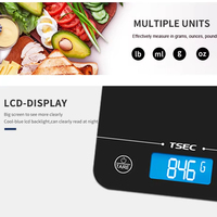 TS-K8005 Keuken Weegschaal Hot Sale Huishoudelijke Digitale Keuken Weegschaal Fruit Koffie Keuken Voedselweegschaal