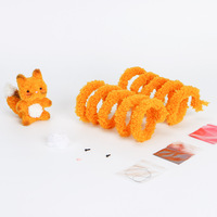 Bâtons de corail Jumbo extra épais faits à la main pour nettoyer les tuyaux, tiges de chenille géantes, kit d'artisanat d'écureuil avec vidéos étape par étape