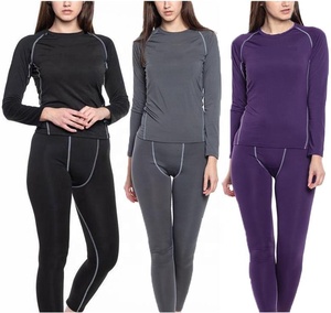 Biancheria <span class=keywords><strong>intima</strong></span> <span class=keywords><strong>termica</strong></span> sportiva personalizzata per donne mutandine lunghe con pile foderato, strato di Base per donne in basso - Product Image 3