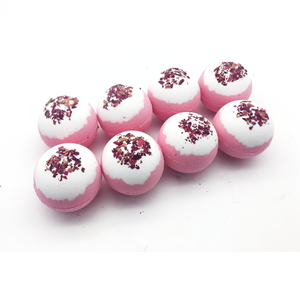 Bomba de baño de etiqueta privada Natural con flores secas, <span class=keywords><strong>bolas</strong></span> de baño de <span class=keywords><strong>burbujas</strong></span> hidratantes para niños pequeños, <span class=keywords><strong>bañera</strong></span> divertida, regalo de Spa para niñas - Product Image 1