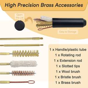 Kits <span class=keywords><strong>de</strong></span> nettoyage <span class=keywords><strong>de</strong></span> pistolet 7in1 ensemble <span class=keywords><strong>de</strong></span> brosses en laiton accessoires <span class=keywords><strong>de</strong></span> <span class=keywords><strong>chasse</strong></span> réguliers - Product Image 4