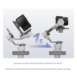 RS 4 Mini มาพร้อมกับระบบล็อคแกนอัตโนมัติ กิมบอลแบบ 3 แกนรองรับการล็อคและปลดล็อคอัตโนมัติเพื่อการใช้งานที่ง่ายขึ้น - Product Image 5