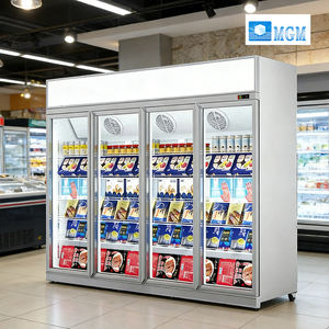 Équipement de réfrigération pour supermarchés, refroidissement par air commercial, réfrigérateur pour boissons, vitrine congélateur pour supermarchés - Product Image 1