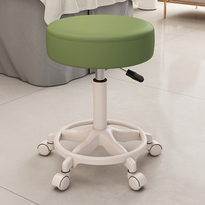 Silla de Salón de Belleza Moderna y Lujosa, Ajustable, Portátil, de Metal, con Bomba Hidráulica, Ergonómica, Giratoria 360 Grados, para Peluquería - Product Image 6