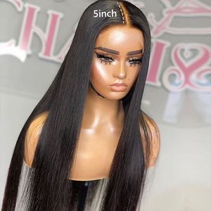 Klebstofffreie Lace-Front-Perücken mit Babyhaar, Brasilianisches HD für Perücken, Transparent für Lace, Remy-Haar, 180% Dichte, Lange Länge, <span class=keywords><strong>Befa</strong></span> - Product Image 3