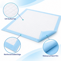 Tapis d'apprentissage jetables pour chiens Pet Pad Factory avec revêtement gaufré, noyau absorbant les liquides et barrière imperméable pour l'entraînement en intérieur