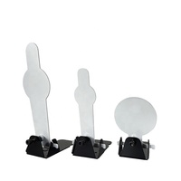 Nuevo Diseño FOYOTO Patentado Blanco Metálico Popper Abatible para Pistolas de Balines de Metal