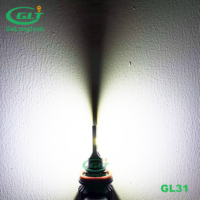 Faro LED H4 C6 para Coche 10000lm 50W GL31, Bombilla de Xenón Nighteye, Proyector de Luces Foco