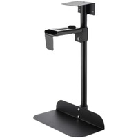 Support de montage mural moderne en fer pour tour d'ordinateur, dissipation thermique, support de boîtier PC pour table avec installation facile