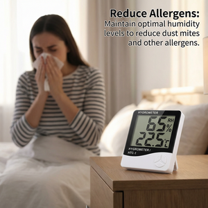 Termômetro Digital Higrômetro para Uso Doméstico - Product Image 6