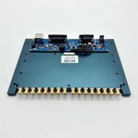 16-SMA puertos de antenas E710 RFID UHF módulo Lector con placa de interfaz TCPIP/RS232/GPIO para sistema de transporte RFID de gabinete inteligente