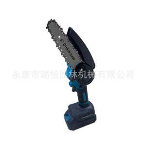 Mini Chainsaw 6in Brushless Motor Battery <b>Powered</b> Outdoor Wood Cutting <b>Tool</b> - Product Image 4