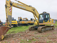 Excavatrice d'occasion de haute qualité Komatsu PC200-6 PC200-7 PC200-8 pour travaux de construction et terrassement
