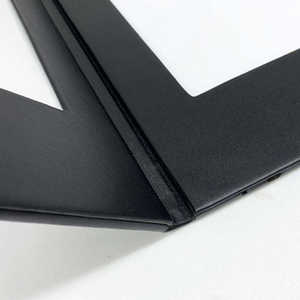 Porte-menu numérique personnalisé noir pour restaurant, A5 A4, avec éclairage, couverture de menu LED à 2 pages - Product Image 4