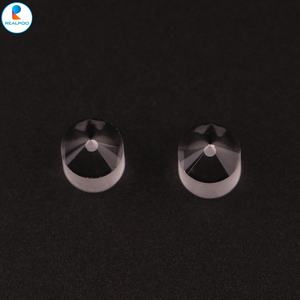 광학 유리 쿼츠 plano 볼록 axicon 렌즈, 콘 프리즘 - Product Image 3