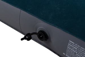 Matelas pneumatique de voyage moderne pliable confortable en PVC pour l'extérieur, lit d'air de camping double avec pompe à pied intégrée - Product Image 4