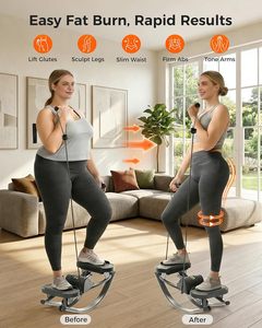 Oferta Especial: Stepper de Acero KDST Mejorado para el Hogar, Stepper Oscilante Lateral de Bajo Impacto, Amigable con las Rodillas, con Bandas de Resistencia y Pantalla LCD - Product Image 2