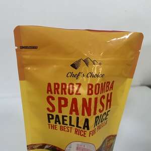 Bolsa Flexible <span class=keywords><strong>de</strong></span> Plástico Reciclado Ecológico para Envasado <span class=keywords><strong>de</strong></span> <span class=keywords><strong>Paella</strong></span> Española, Bocadillos <span class=keywords><strong>de</strong></span> Arroz y Otros Alimentos - Product Image 2