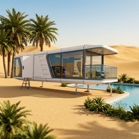 Usine Luban, vente en gros, maison préfabriquée modulaire personnalisable, nouveau style, prix bas, capsule spatiale, isolation thermique, maison insonorisée