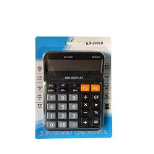 Calculadora Electrónica KD-8906B de 12 Dígitos con Pantalla Grande para Uso en Oficina - Product Image 1
