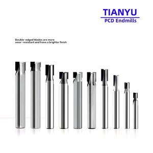 Fresa de Alta Precisión de Carburo Sólido HRC65 D6*R0.5 HMX de 4 Filos con Recubrimiento AlTiN y Radio de Esquina - Product Image 5