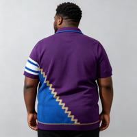 Pulls décontractés pour hommes style occidental, col montant, tricotés, avec empiècement ajouré sur la poitrine et bouton doré, pour tenues d'automne