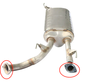 Silencieux d'échappement moyen pour <span class=keywords><strong>Toyota</strong></span> UZJ200 Land Cruiser Pickup acier inoxydable silencieux d'échappement de haute qualité - Product Image 2