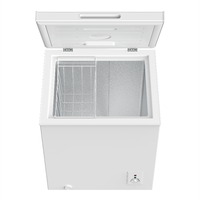 Congélateur coffre mini BD-66/2cu.ft à porte unique, congélateur/réfrigérateur 2 en 1 avec 5 modes de température