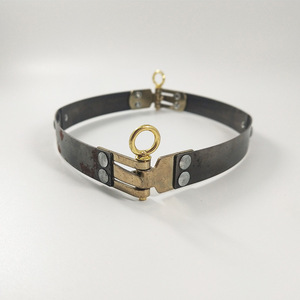 Metal Buckle <b>Clip</b> 14x250mm Gold Plated Elastic <b>Snap</b> Clasp For Bag Accessories Classic Style Model DL-58 - Product Image 1
