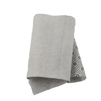Tissu en feutre de polyester non tissé de qualité supérieure, renforcé, durable, antidérapant, avec points en PVC