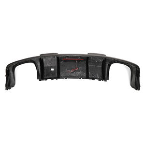 Nouveau diffuseur de pare-chocs arrière A3 Sline S3 avec éclairage LED, style KB, en fibre de carbone, léger, à visser, pour <span class=keywords><strong>Audi</strong></span> 2014-<span class=keywords><strong>2016</strong></span> - Product Image 6