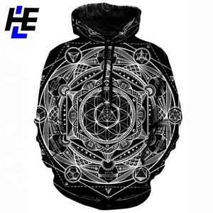 เสื้อสเวตเตอร์สวมหัวมีฮู้ดของผู้หญิงเสื้อสเวตเตอร์มีฮู้ดพิมพ์ซับลิเมชันตามสั่ง - Product Image 6