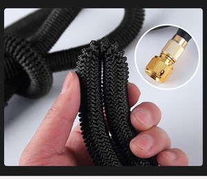 สายยางยืดหยุ่นทนแรงดันสูง 10 เมตร แบบสามชั้น สำหรับรดน้ำสวนและล้างรถ - Product Image 5