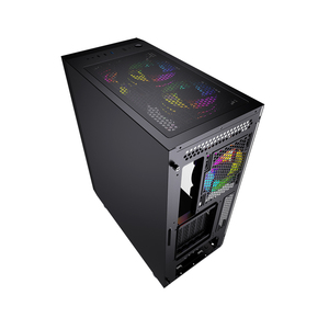 Gaming <span class=keywords><strong>Computer</strong></span> Case Desktop 240 Watergekoelde Zijde Transparant Glazen Toetsenbord Muis Computerkast - Product Image 5