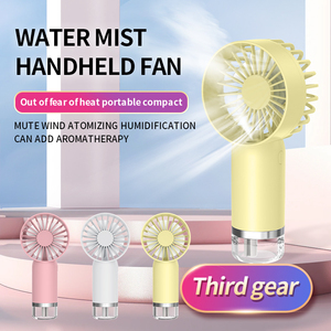 Wholesale 2024 Handheld Mini Air Conditioner USB Rechargeable Portable Humidifier <b>Mist</b> Cooler Cooling Spray <b>Fan</b> for Home/Offic - Product Image 3