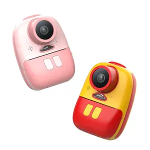 Children's Digital SLR Mini Camera Toy for Photography Includes MicroSD Media CMOS Imaging Small Explosion Print Feature Kids